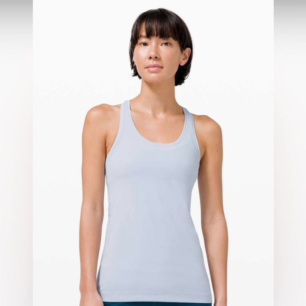lululemon athletica Light Blue Tank Top